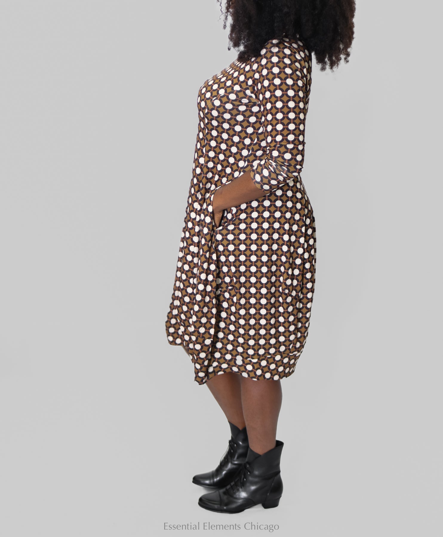 Alembika Cocoon Dress, Groove - Essential Elements Chicago