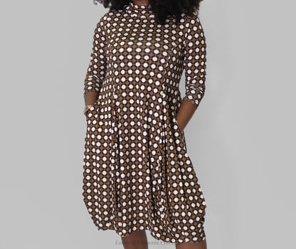 Alembika Cocoon Dress, Groove - Essential Elements Chicago