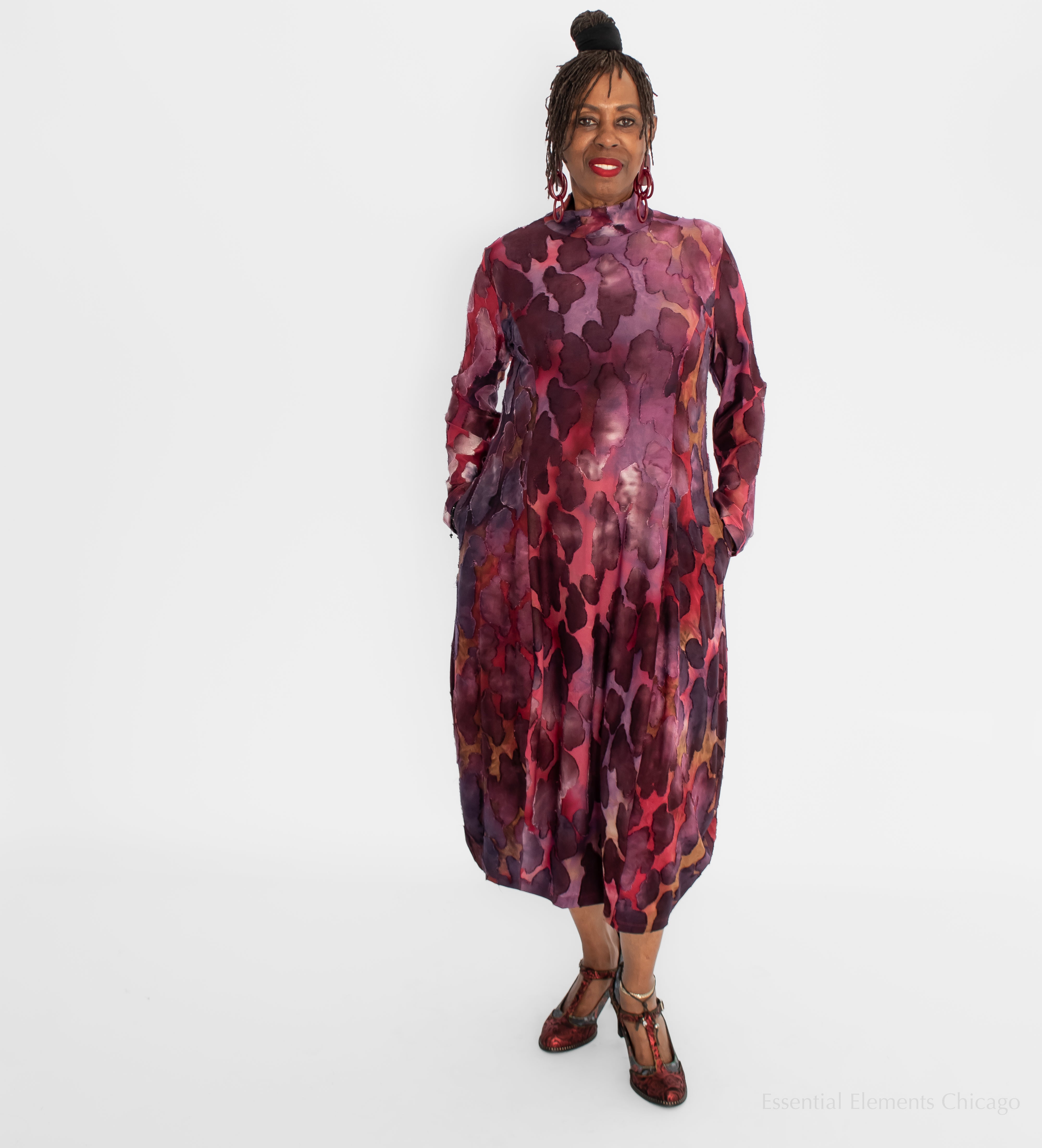 Alembika Jubilee Dress, Wine