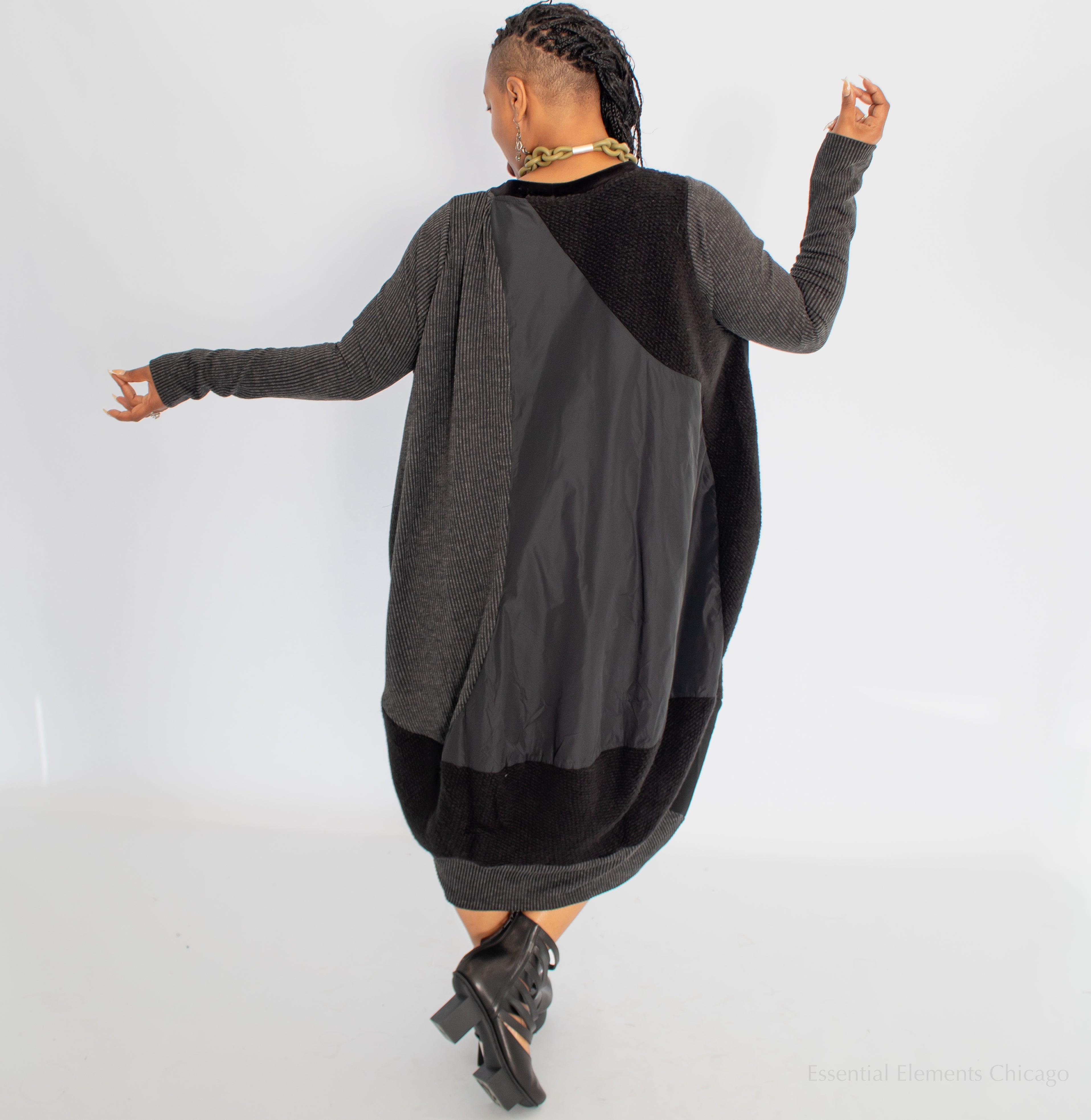 Alembika Urban Oversized Taffeta Dress