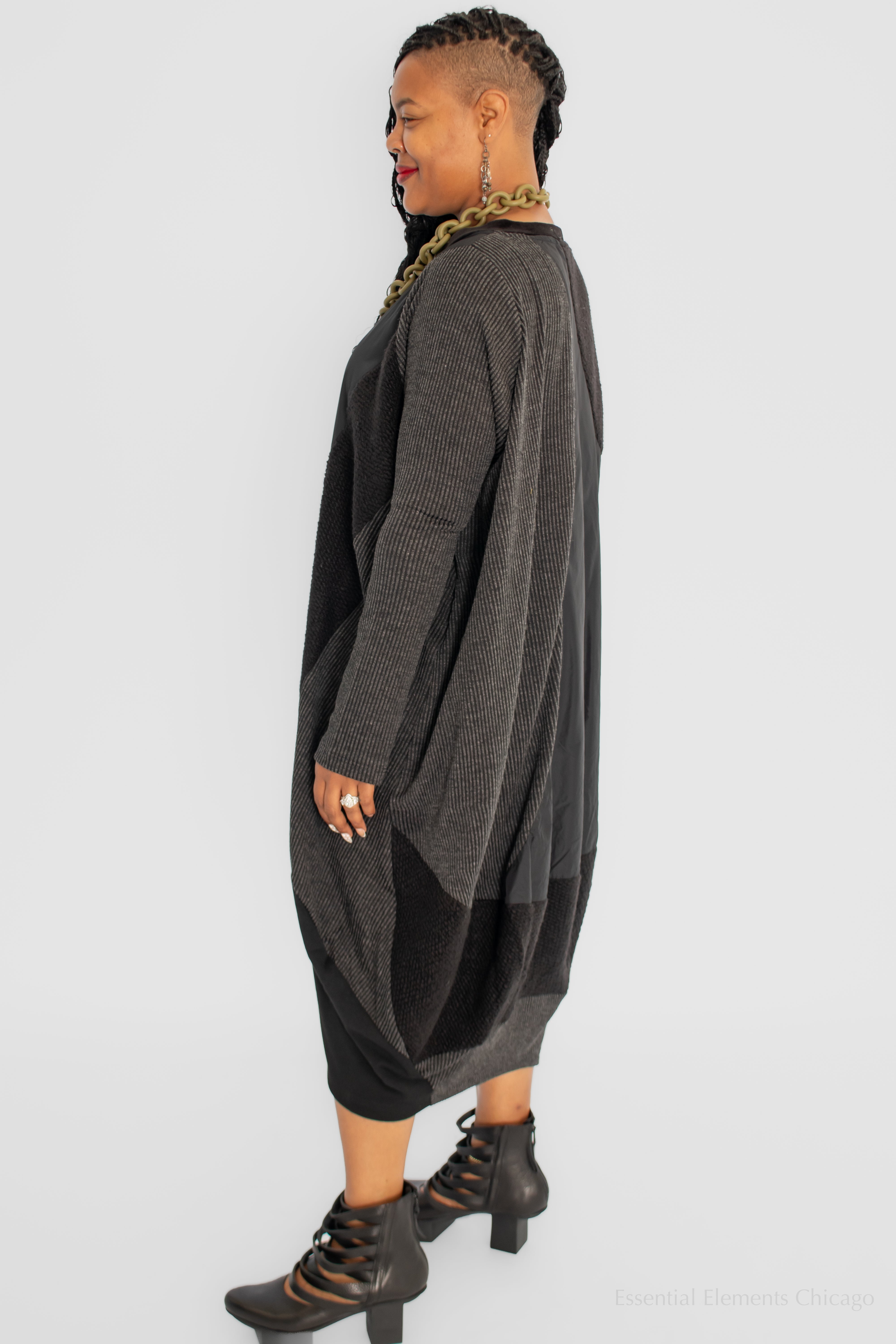Alembika Urban Oversized Taffeta Dress