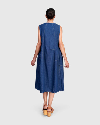 Alembika Denim Swing Dress