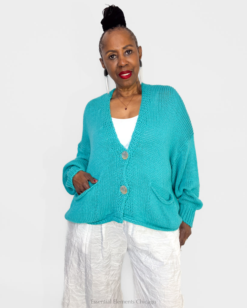 Alembika Slouchy Cardigan Sweater