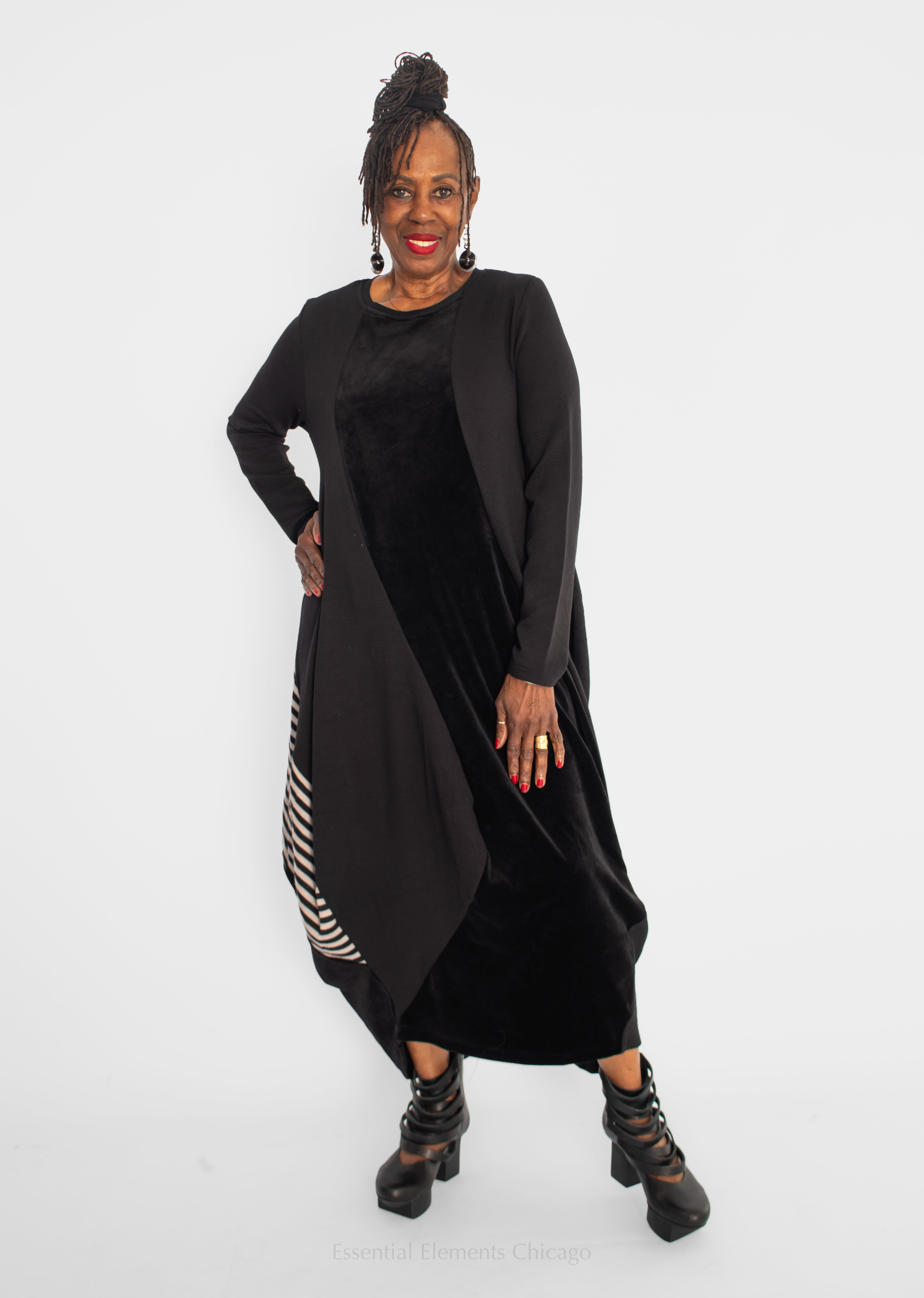 Alembika Urban Draped Dress - Essential Elements Chicago