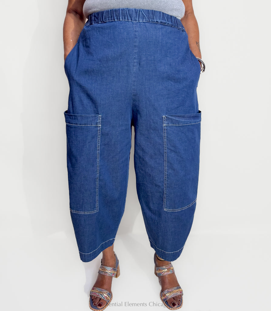 Alembika Denim Barrel Pants