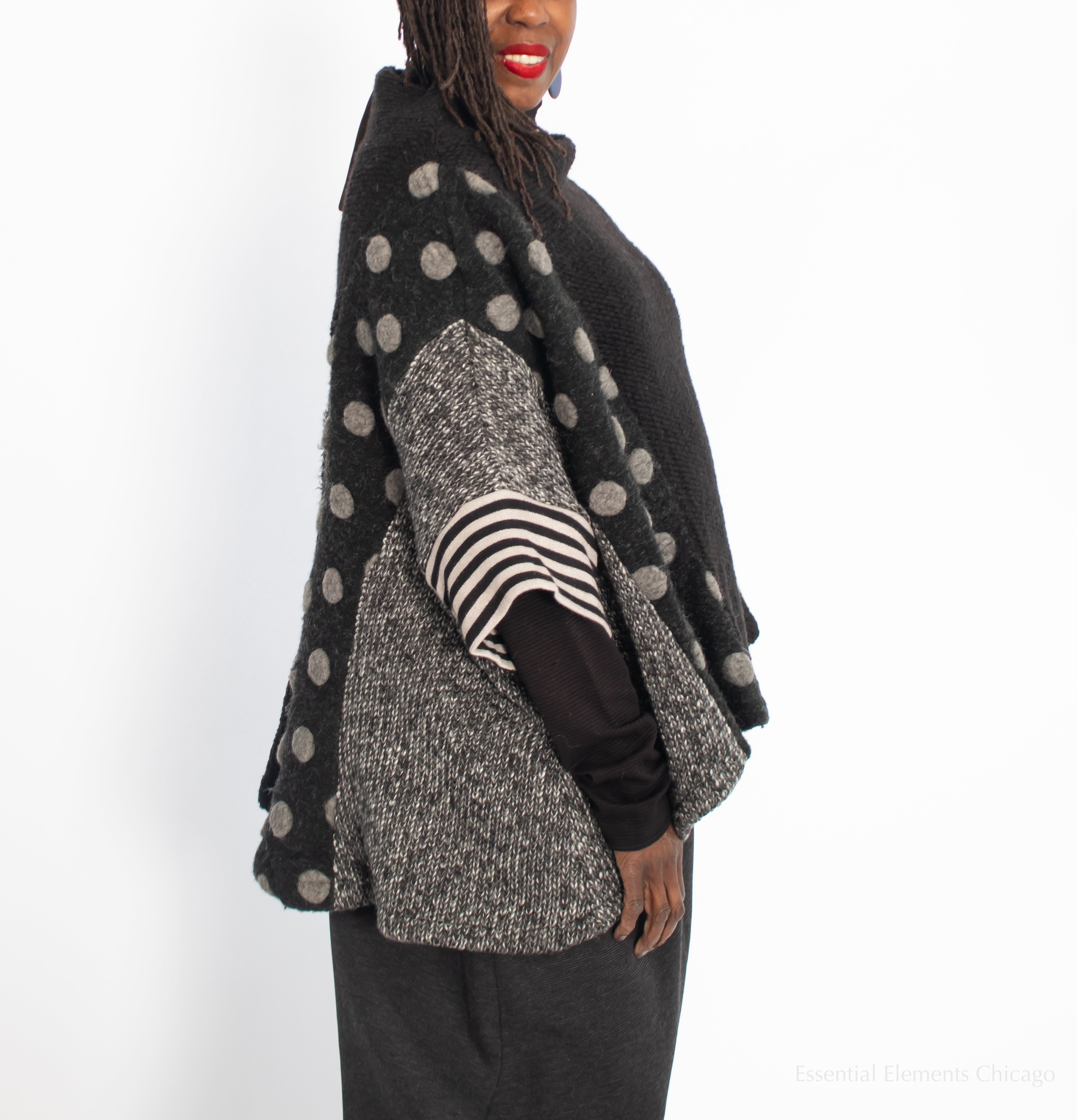 Alembika Wool Knit Top, Storm