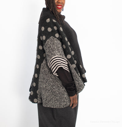 Alembika Wool Knit Top, Storm