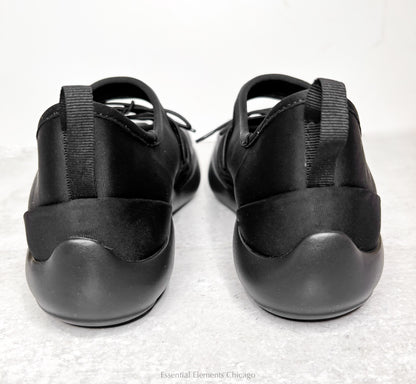 All Black Split Toe Casual, Black