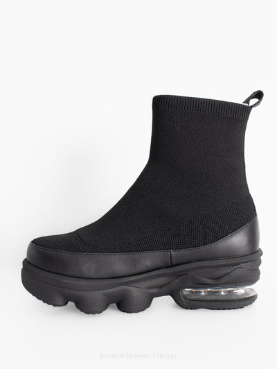 All Black Ankle Air Sneaker