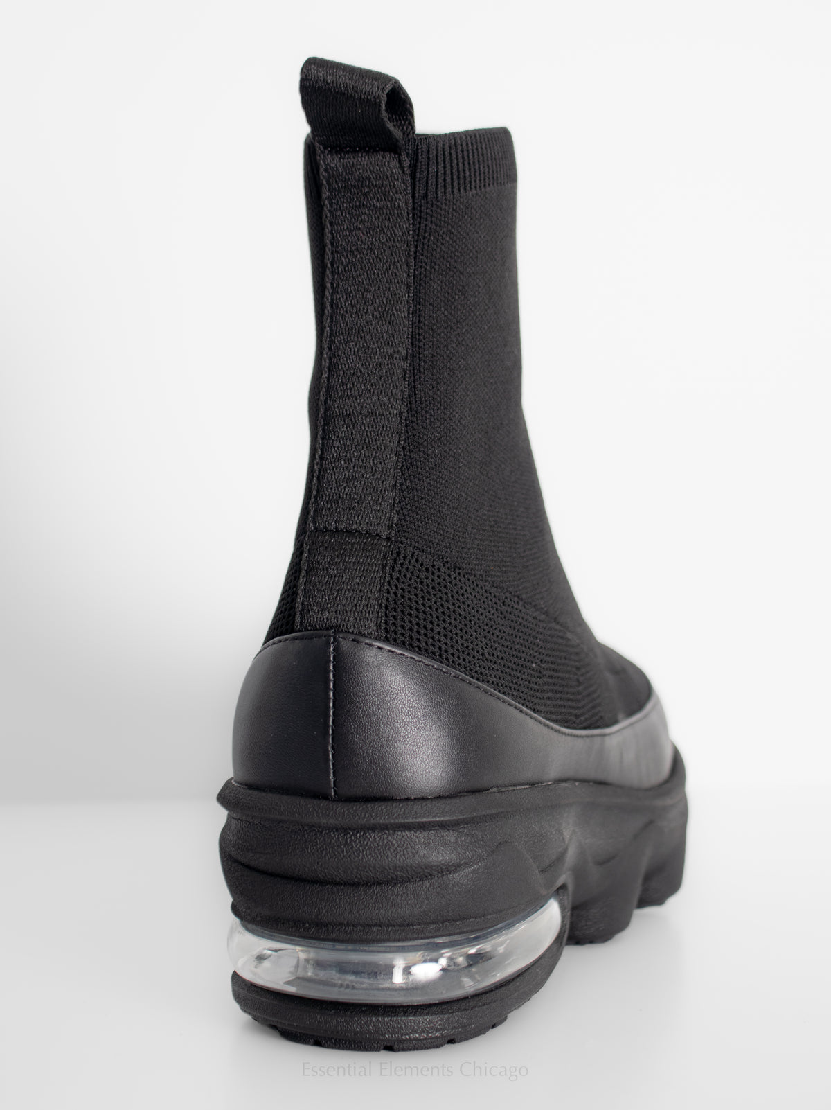 All Black Ankle Air Sneaker