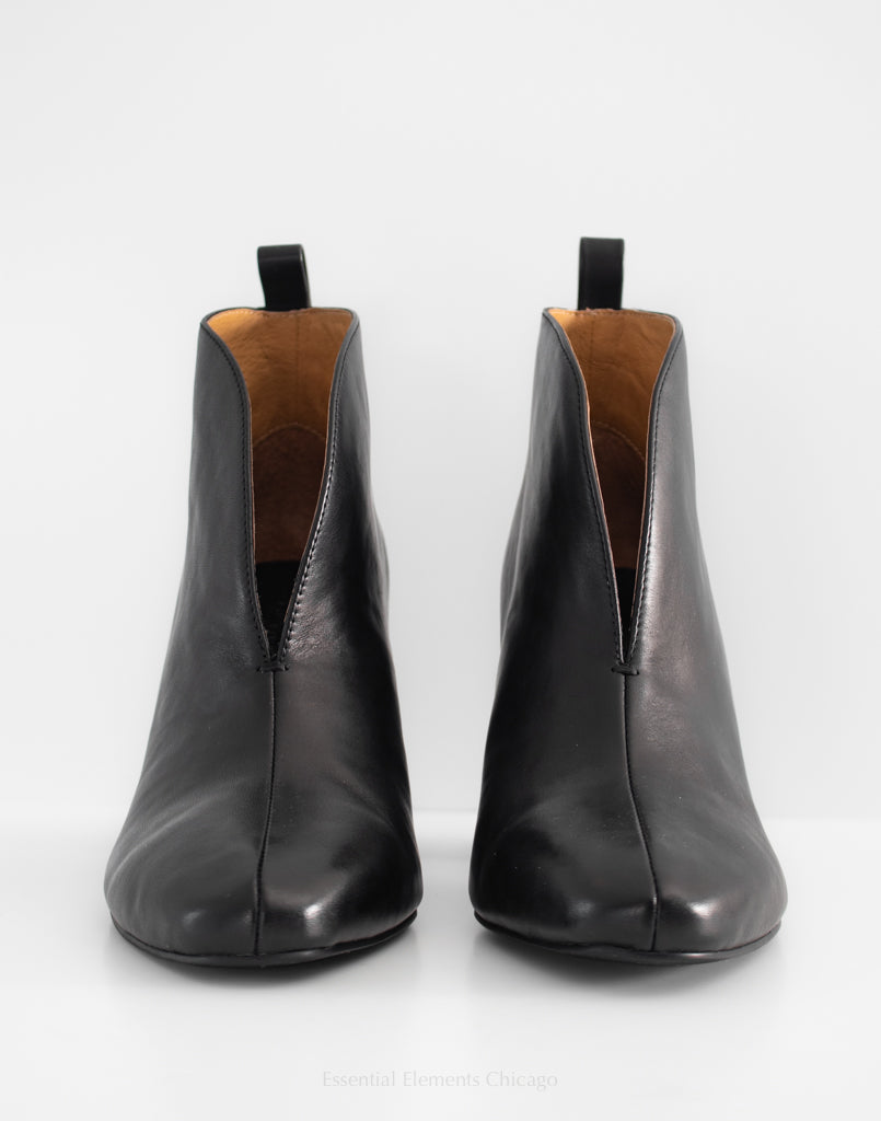 All Black VShootie Ankle Bootie
