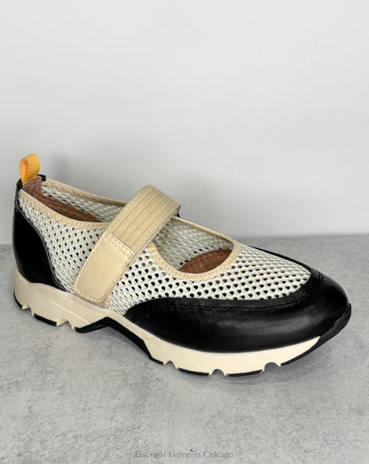 All Black MJ Mesh Mary Jane