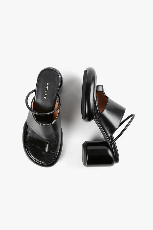 All Black Mod Combo Sandal