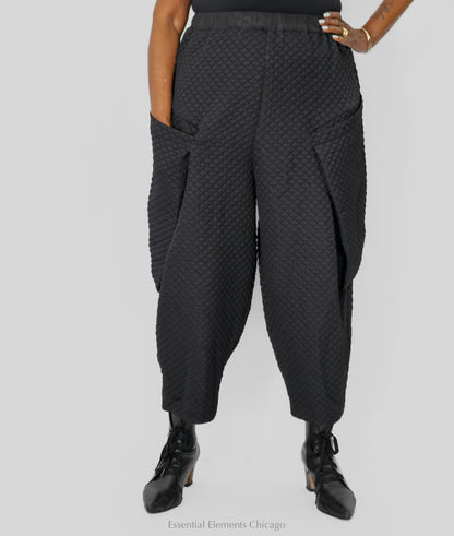 Amma Broken Pants - Black