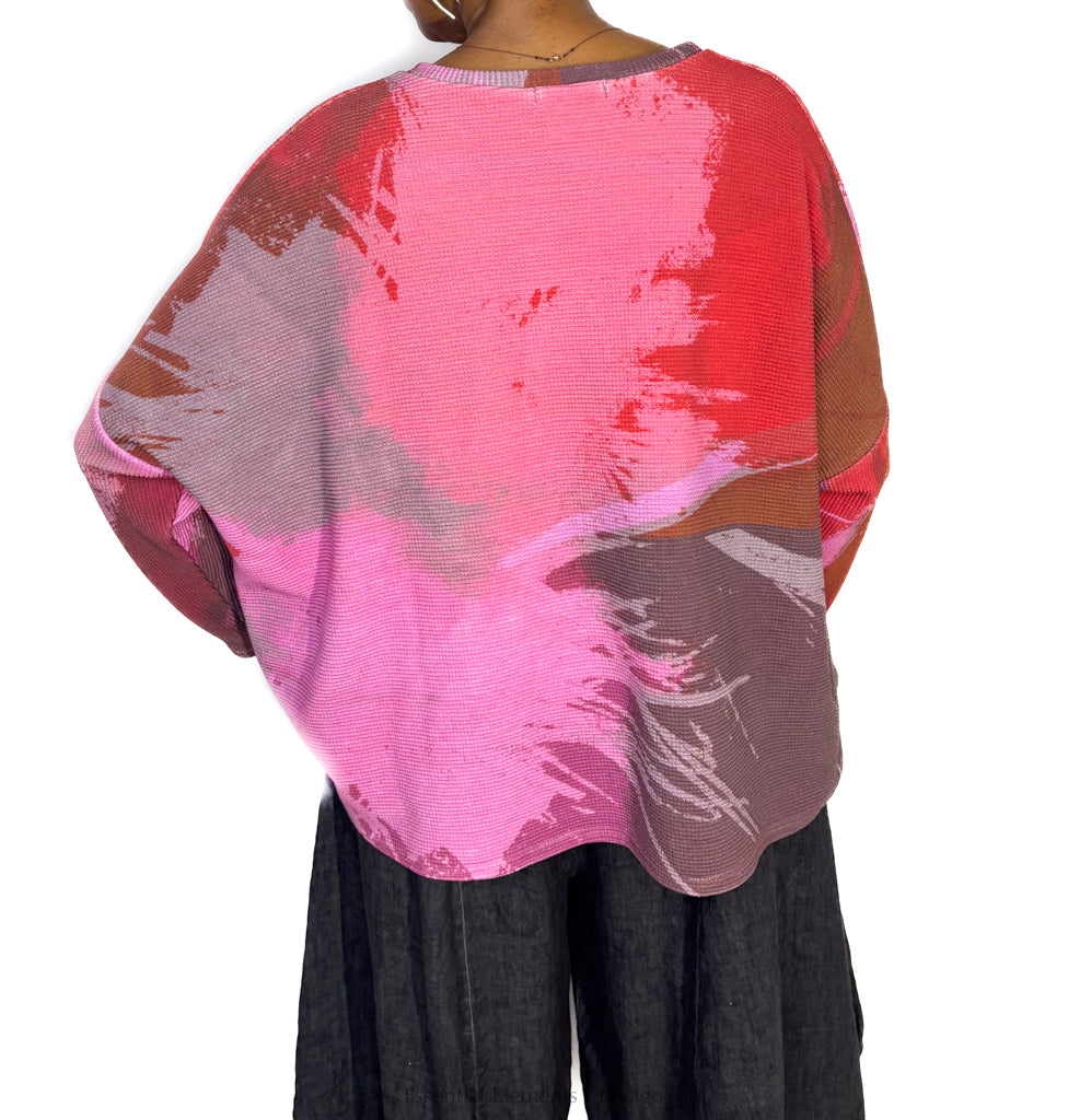 Andrea Geer Boxy Top, Pink