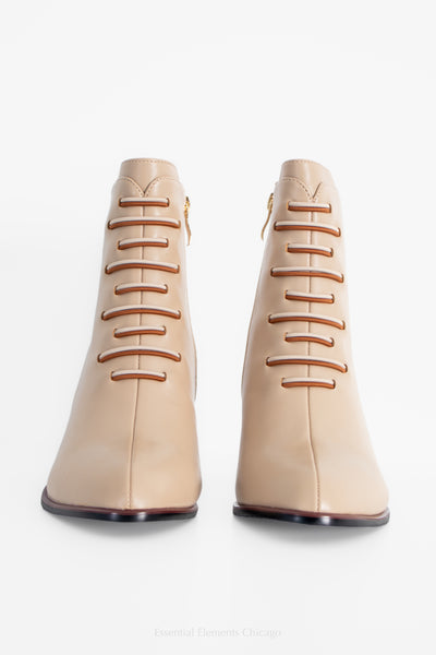 Azura Zontal Boots, Beige