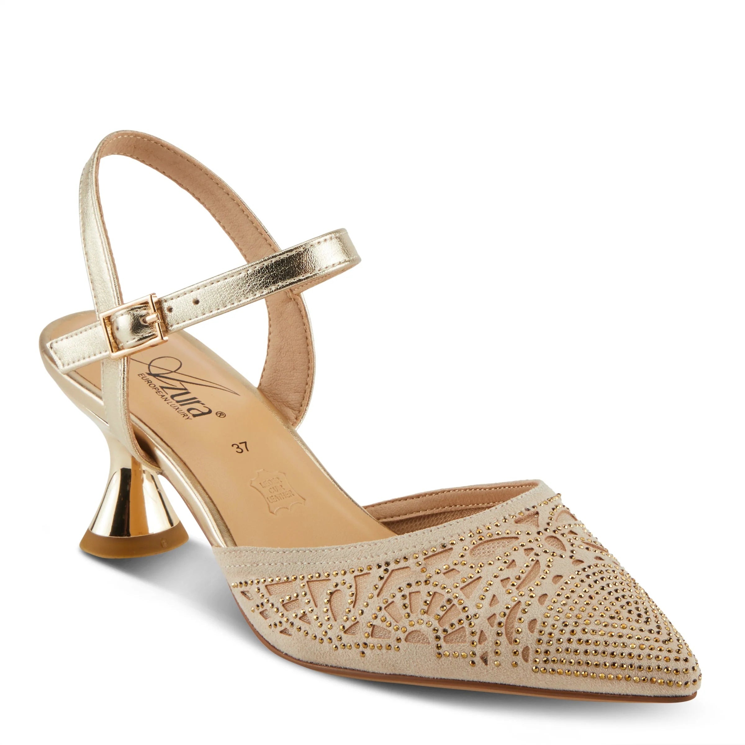 Azura Delicate Slingback Kitten Heel