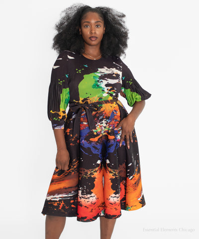 Beulah Art Motion Dress