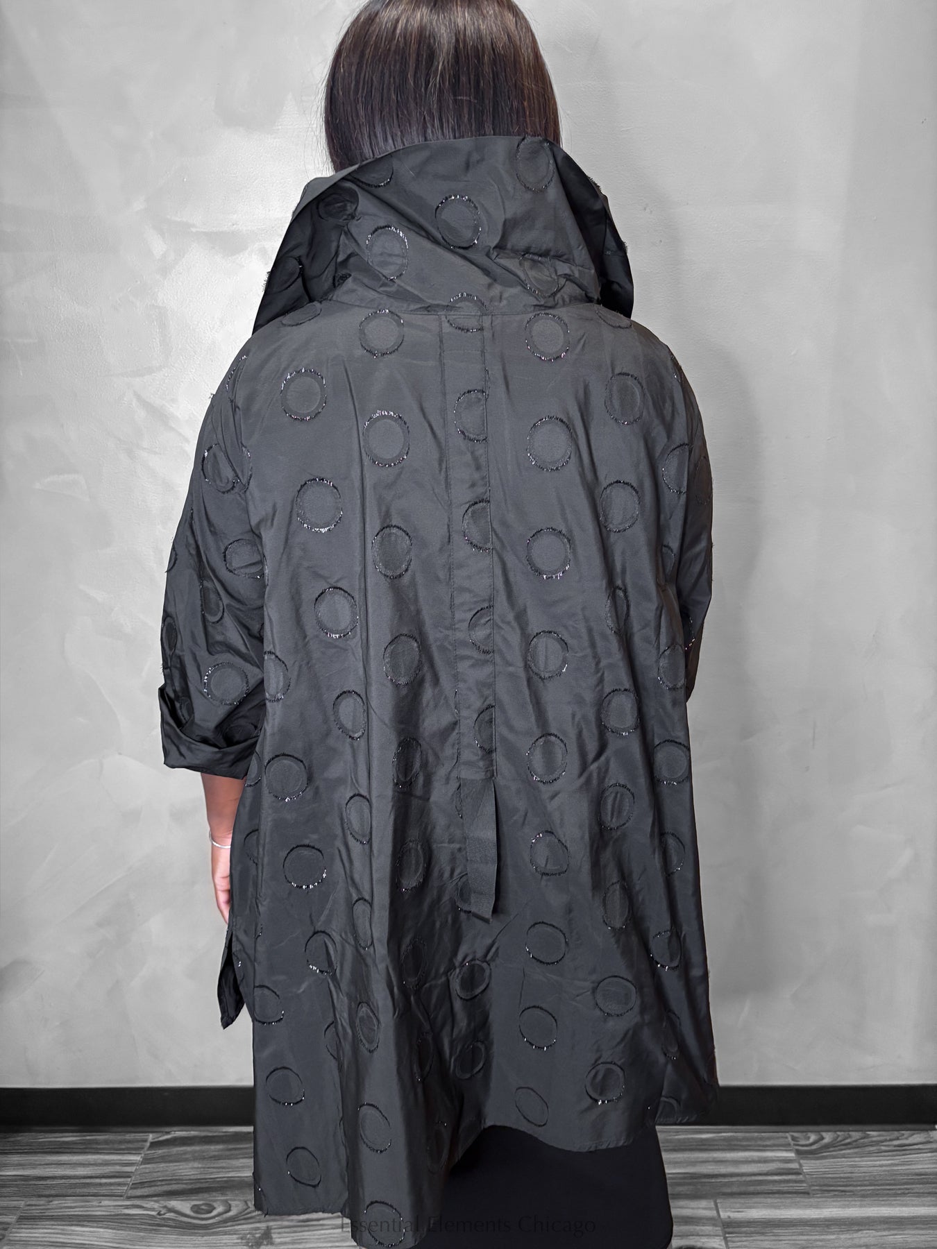 Bize Black Dot Jacket