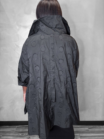 Bize Black Dot Jacket