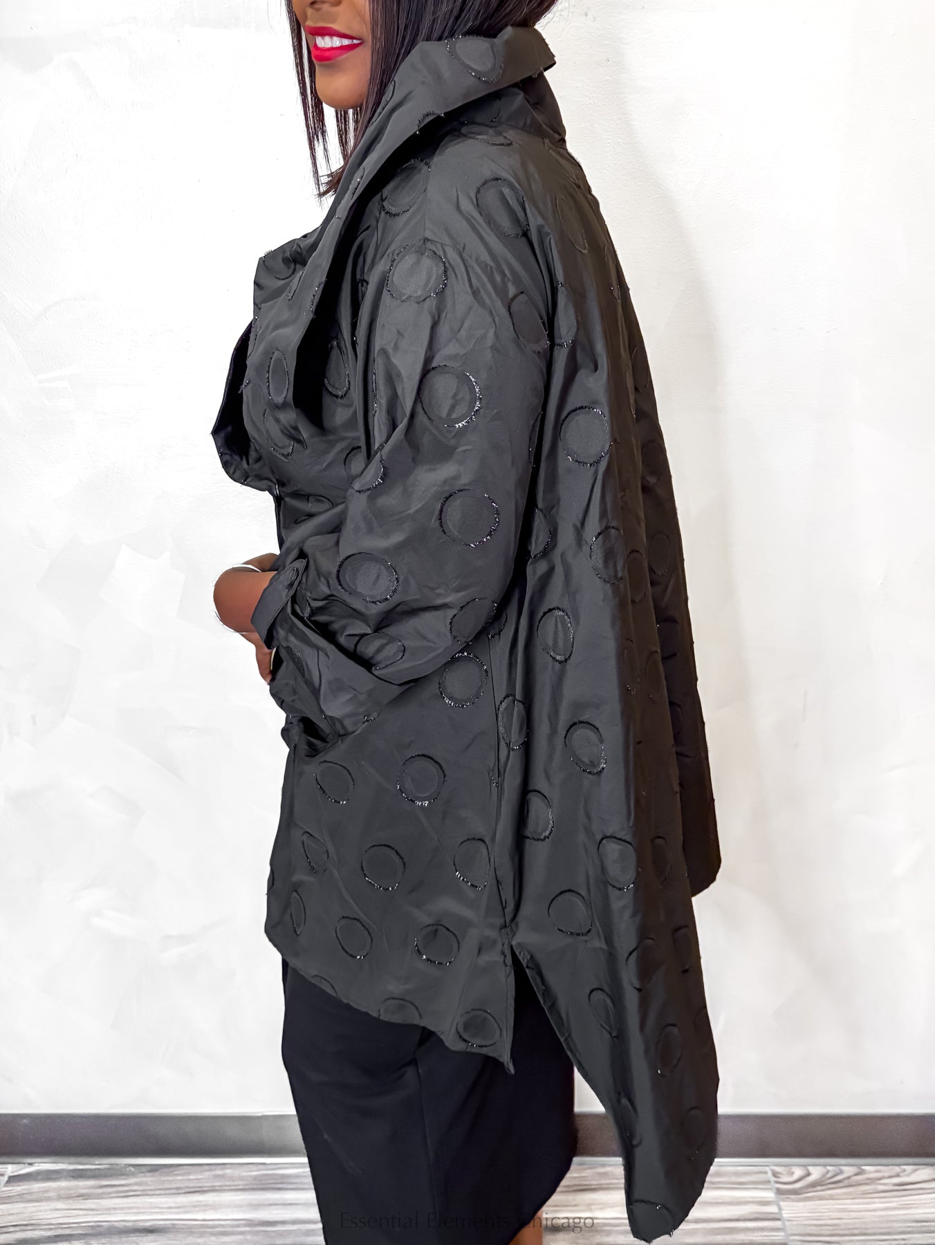 Bize Black Dot Jacket