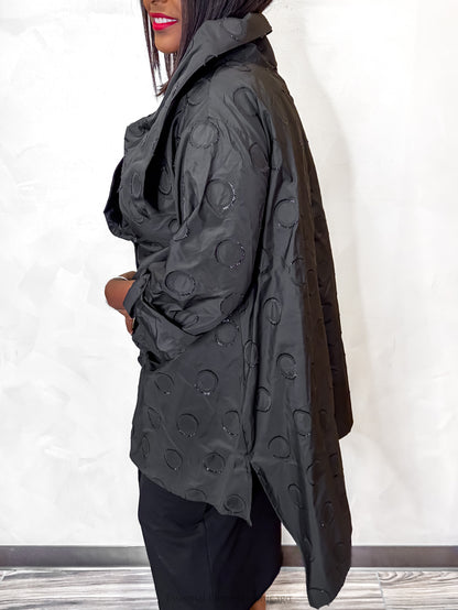 Bize Black Dot Jacket