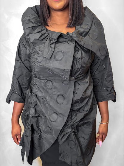 Bize Black Dot Jacket