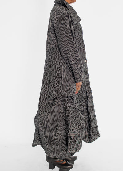 Bodil Long Coat, Noir