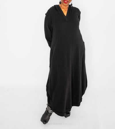Bodil Hooded Cotton Dress
