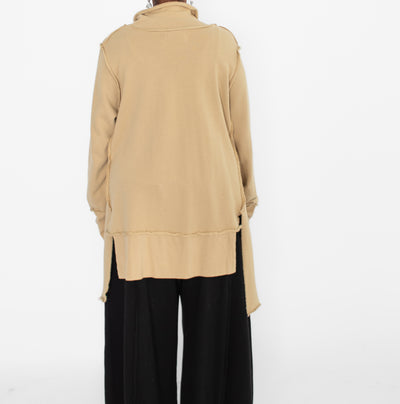 Bodil V-Neck Top, Oat