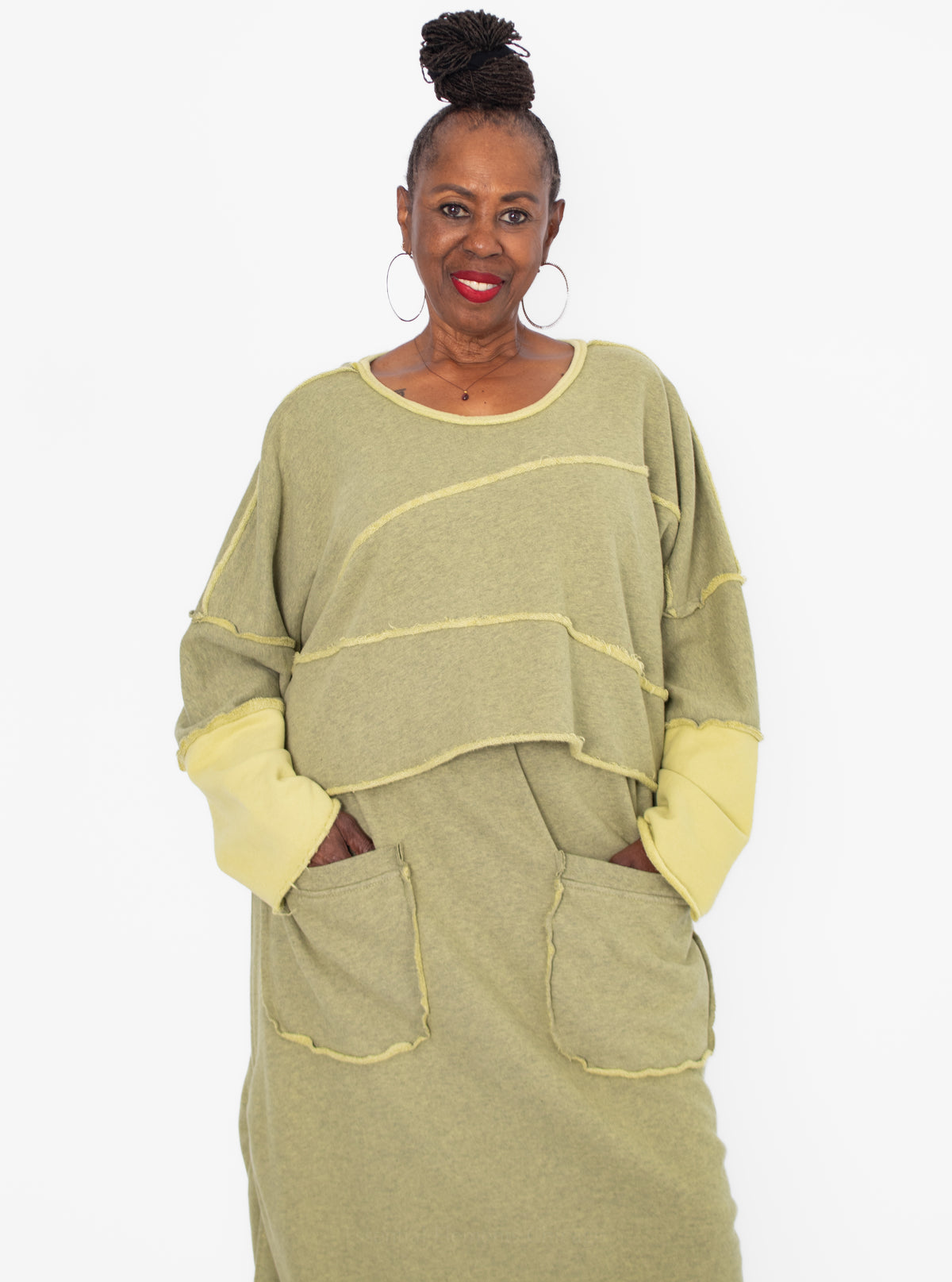 Bodil Crop Top, Lichen