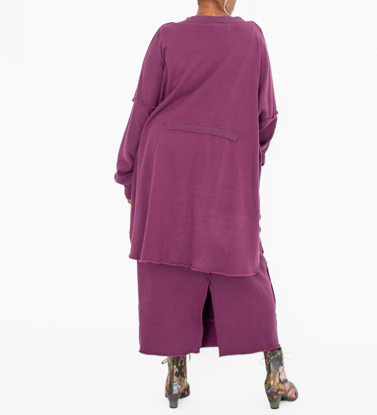 Bodil OS Top, Mulberry - Essential Elements Chicago