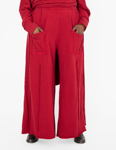 Bodil A-Line Pant, Scarlet - Essential Elements Chicago