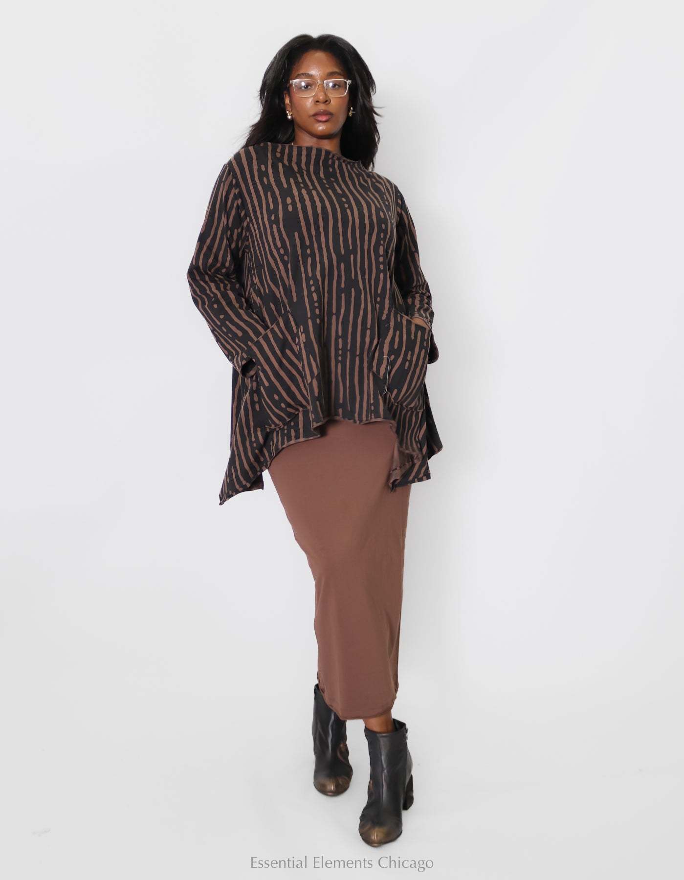 Bread & Butter Graphic Boatneck Top