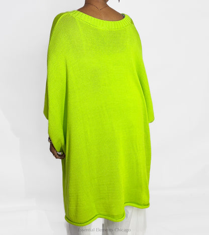 Bread & Butter Sweater, Lime