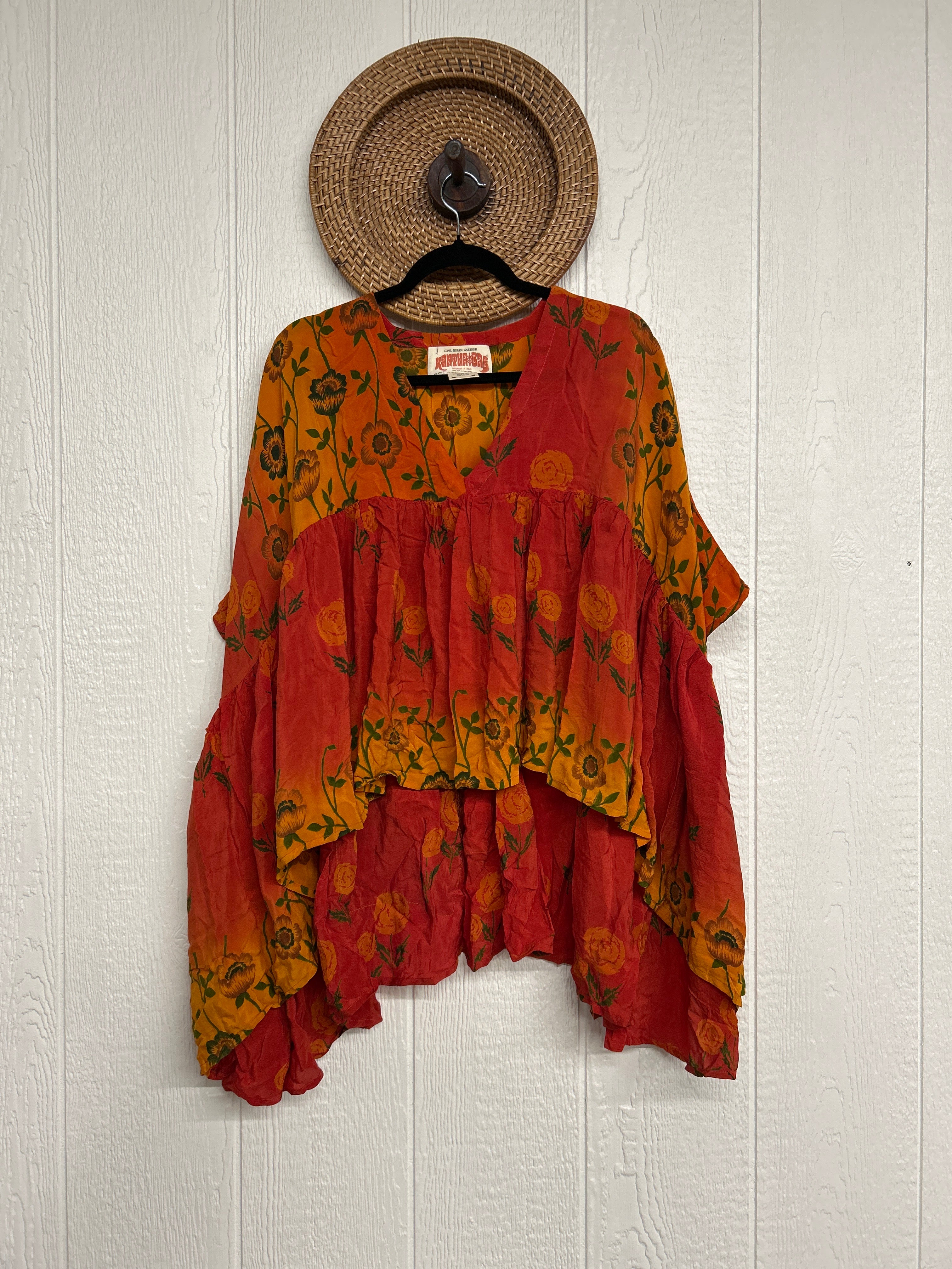 Kantha Gold Dust Crop Top - Essential Elements Chicago
