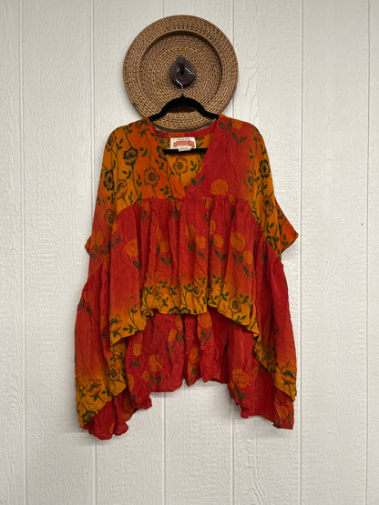 Kantha Gold Dust Crop Top - Essential Elements Chicago