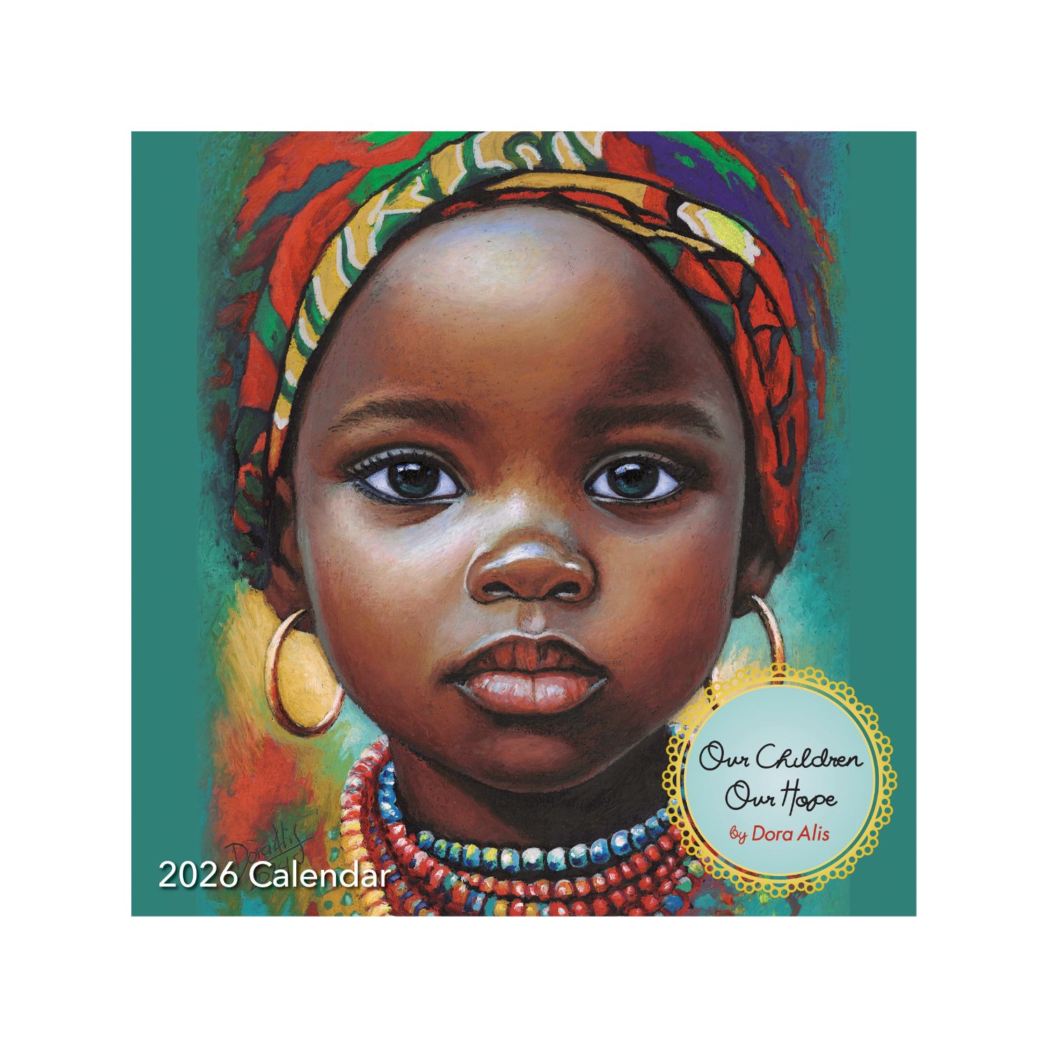 Shades of Color 2026 Wall Calendar