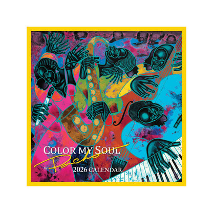 Shades of Color 2026 Wall Calendar