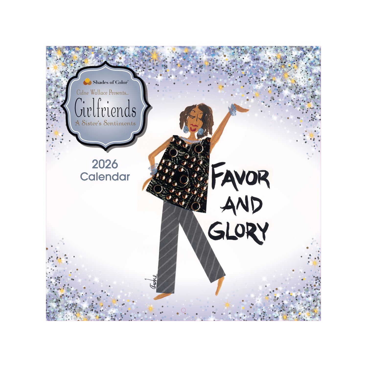 Shades of Color 2026 Wall Calendar