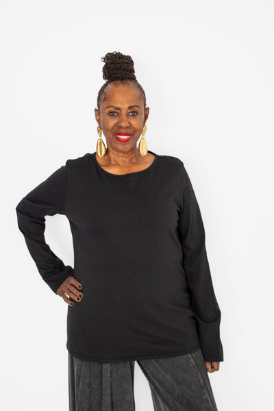 Cotton Lani Long Sleeve Top