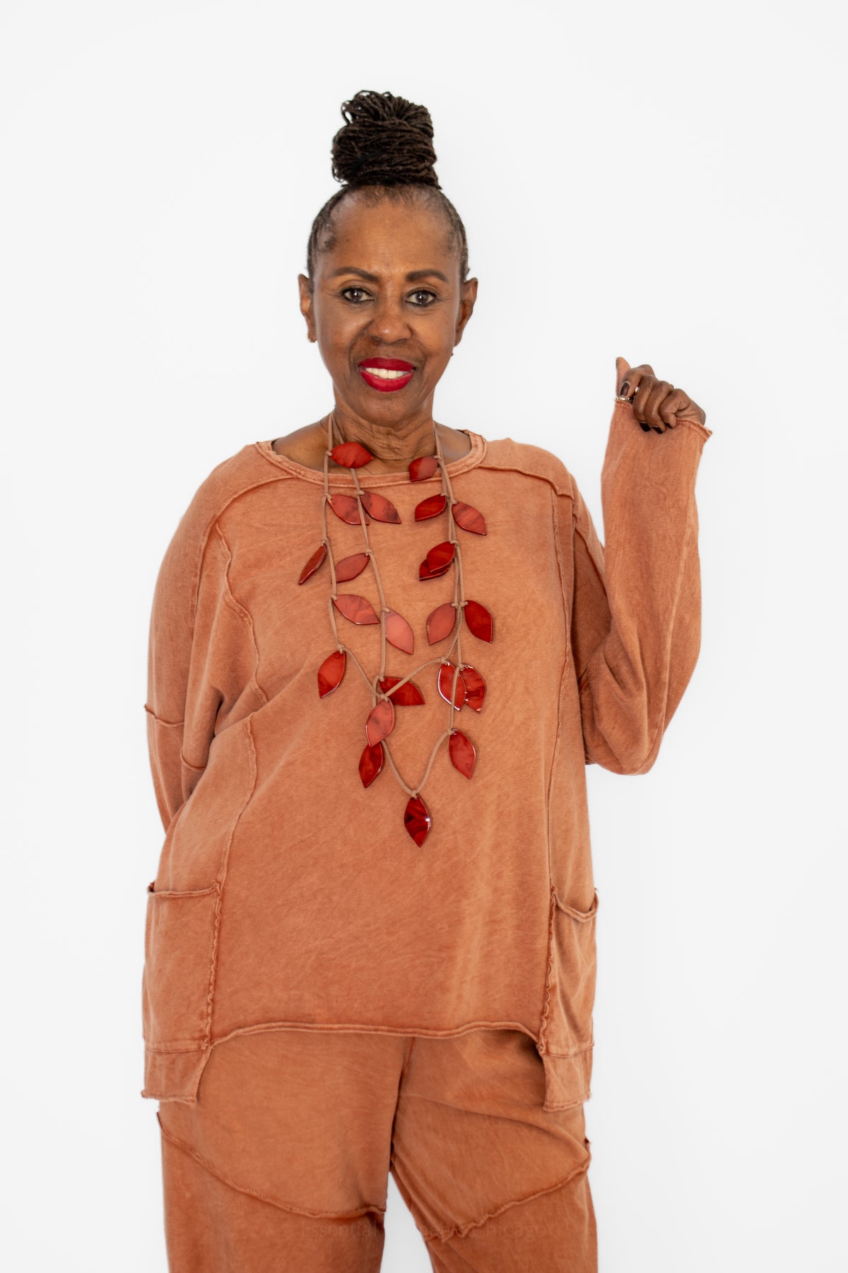 Cotton Lani High Low Top