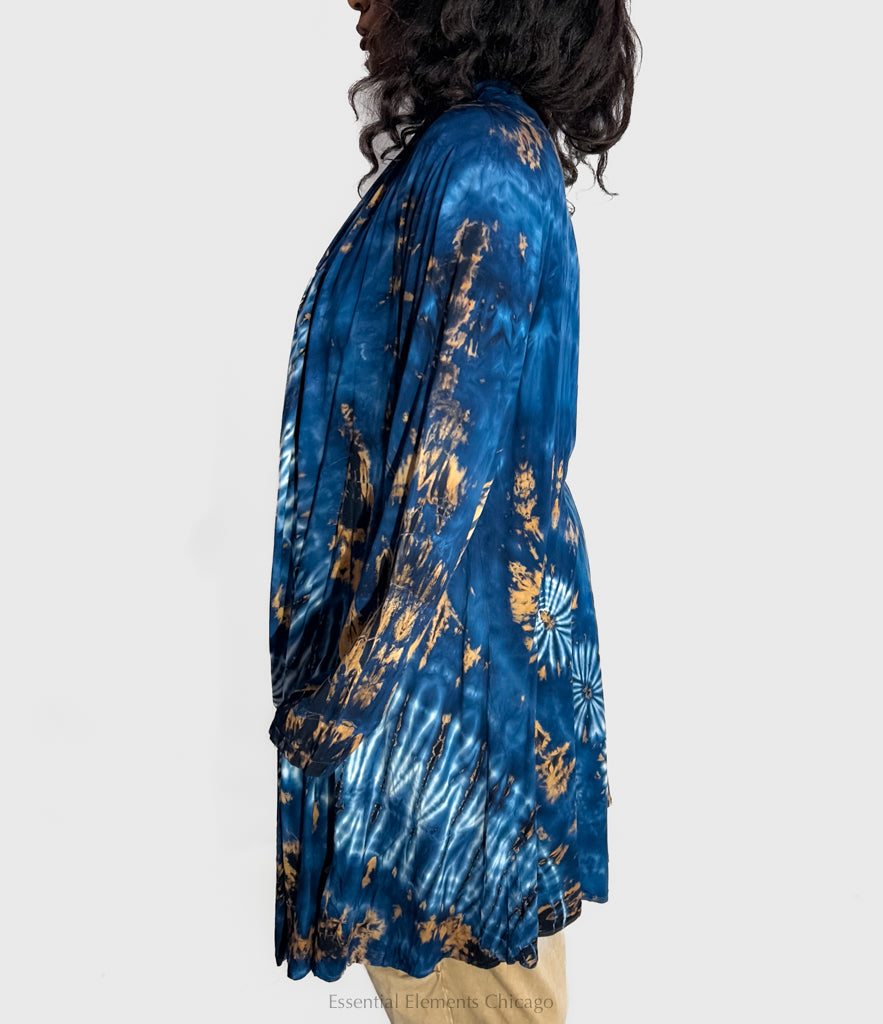 Tie Dye Kimono-Duster