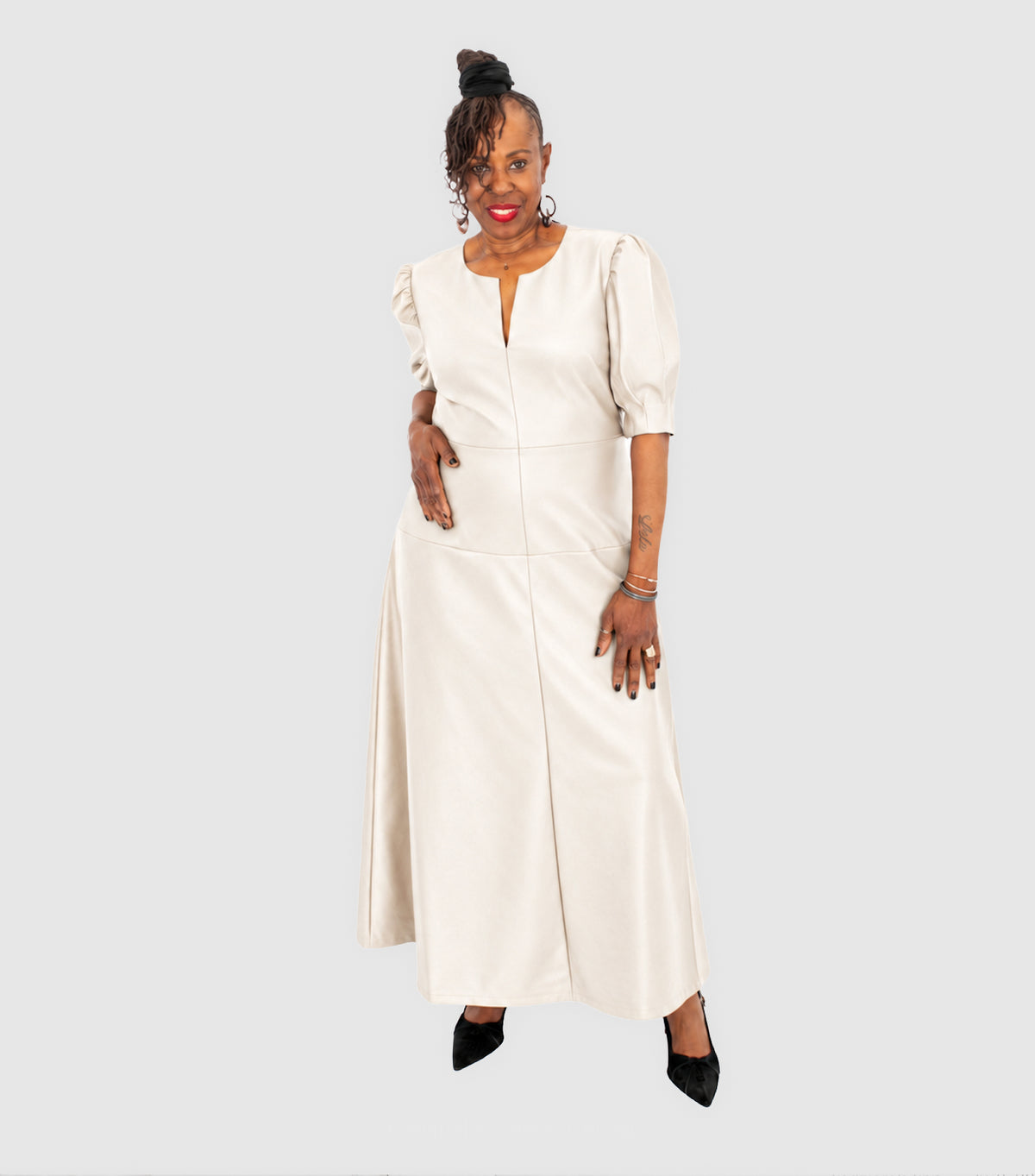 Dolce Cabo Faux Leather Maxi Dress