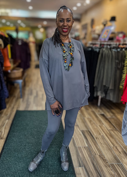 Essential Basics Crew Neck Legging Set