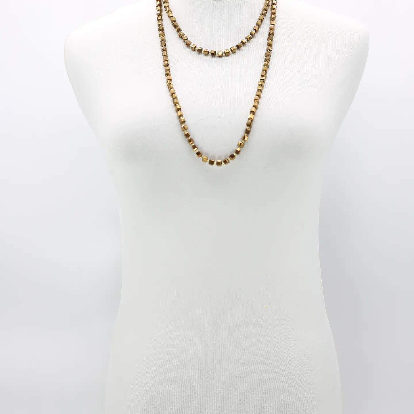 Jianhui Small Crystal Cube Necklace
