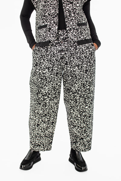 Grizas Speckled Button Pants