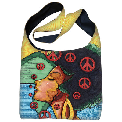 Shades of Color Hippie Bag