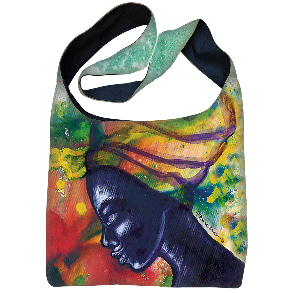 Shades of Color Hippie Bag