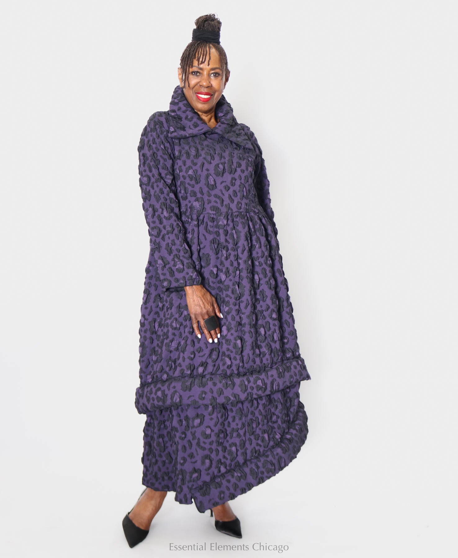 Heydari Textured Wow Dress
